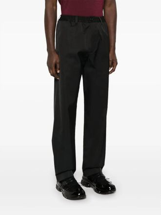 Marni Water Repellent Taffeta Pant In Black