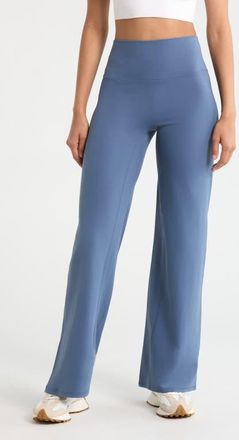 Zella Zen High Waist Wide Leg Pants in Blue Vintage at Nordstrom, Size Xx-Large