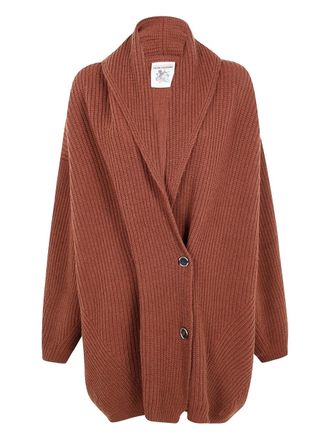 Semicouture buttoned cardigan - women - Wool - S - Brown