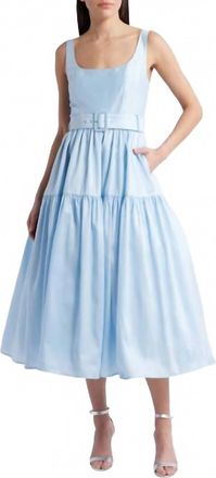 Hutch Alice Belted Dress In Sky