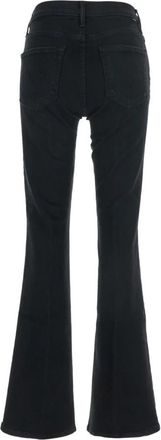 Mother The Weekender Flared Jeans - Dames - Flared Jeans - Zwart - W26 - Katoen - Jeans