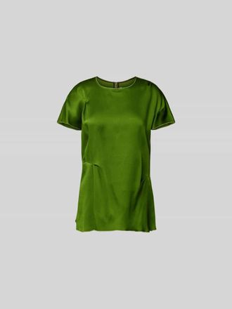 Victoria Beckham Blusenshirt mit Rundhalsausschnitt in Gruen, Gr&ouml;&szlig;e 32