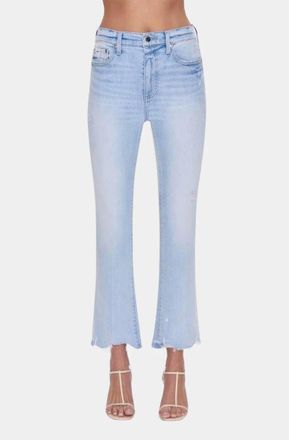Pistola Denim Lennon High Rise Cropped Boot Cut Jeans In Lotus Vintage