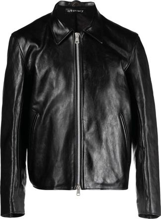 Our Legacy Zip-up Leather Jacket