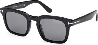 Tom Ford Sunglasses, unisex, Black, Size: 50 MM Dax Sunglasses