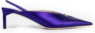 Tom Ford Satijnen Slingback - Dames - Pumps - Paars - 37 EU - Satijn - Schoenen