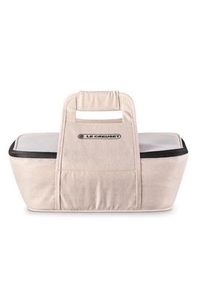 LE CREUSET Canvas Bakeware Tote in Ecru at Nordstrom