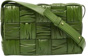 Bottega Veneta Borsa a spalla in pelle Pre-owned - - Pre-owned - Donna - Verde - ONE SIZE