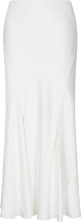 Giorgio Armani Midi-rok met vlakken - Wit