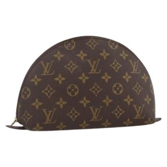 Louis Vuitton Pre-owned Cosmetic Pouch - Dames - Vintage Clutch - Bruin - ONE Size - Vintage