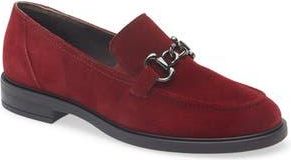 Paul Green Brittany Bit Loafer in Wine Soft Suede at Nordstrom Rack, Size 11.5Us / 9Uk