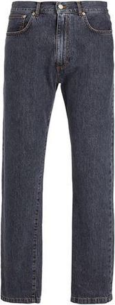 8 by YOOX ORGANIC COTTON TAPERED FIT DENIM