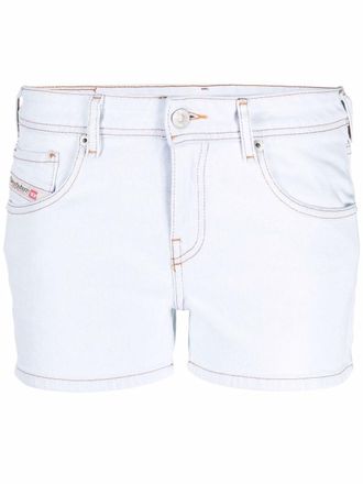 Diesel Shorts a vita alta - Blu