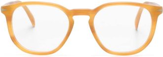 Eyewear by David Beckham round-frame glasses - men - Acetate - 50 - Neutrals