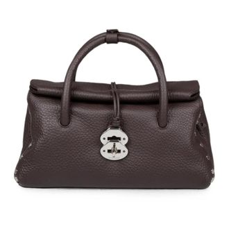 Zanellato Tassen, Dames, Bruin, ONE Size, Leer, Dotta Centauro Small Tote