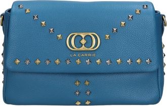 La Carrie Frivole Schoudertas - Dames - Schoudertassen - Blauw - ONE Size - Leer - Tassen