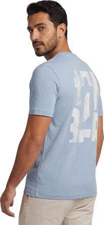 HUGO BOSS T-shirt Boss Orange Te Groove backprint lichtblauw