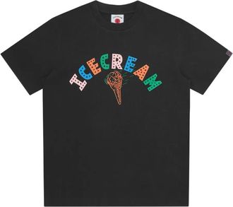 Icecream T-shirt con motivo cono - Nero