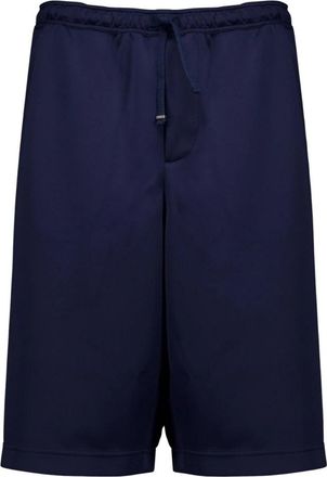 Dior Bermuda Shorts - Heren - Korte Broeken - Blauw - L - Polyester - Korte Broeken