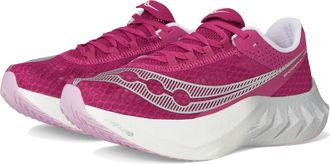 Saucony Womens Endorphin Pro 4 Sneaker, Magenta, 8.5