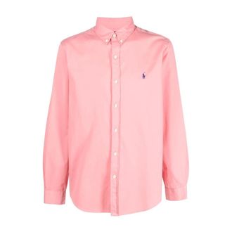 Ralph Lauren Heren, Overhemden, Roze, Maat: 2XL Katoen