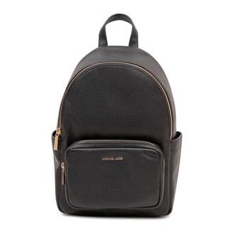 Michael Kors Backpacks, female, Black, Size: ONE SIZE Tanner Medium Pebbled Leather Backpack