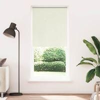 OEM Estor Enrollable Opaco De 84,4 X 230 Cm, Ancho De Tela 80 Cm, Color Blanco Roto - Crezuo
