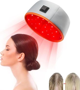 OEM Cuffia Per La Crescita Dei Capelli Con Fototerapia, Casco Per La Crescita Dei Capelli, Cuffia Per Fototerapia A 120 Led Da 660 Nm E 850 Nm, Migliora L