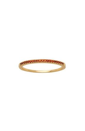 Made by Mary Birthstone Stacking Ring in Gold January at Nordstrom, Size 10