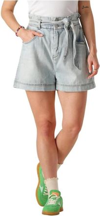 Circle Of Trust Korte Broeken, Dames, Blauw, XS, Katoen, Mason Short