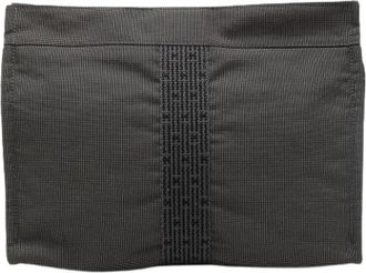 Herm&egrave;s Pre-owned Clutches, female, Gray, Size: ONE SIZE Pre-owned Herline Clutch