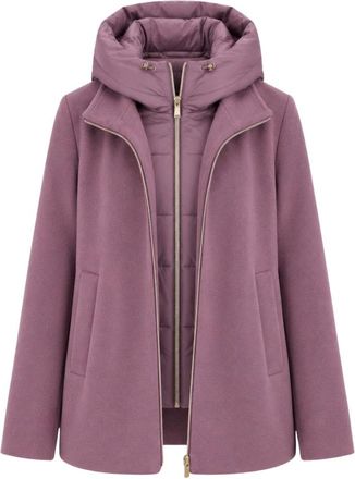 Emme Di Marella Emmsorriso Jacket - Coats - Mujer - P&uacute;rpura - XL