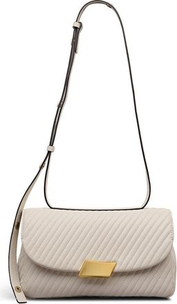 Radley London The Belsize - Quilt Medium Flapover Crossbody Bag in Salt at Nordstrom