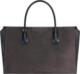 Givenchy Antigona Catchall Medium - Dames - Tassen - Grijs - Maat: ONE Size Zijde