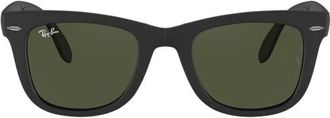 Ray-Ban Heren, Accessoires, Zwart, Maat: 50 MM