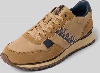 Napapijri Sneaker mit Schnürverschluss in Taupe, Größe 40