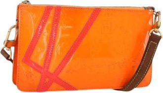 Louis Vuitton Pre-owned Cross Body Bags, female, Orange, Size: ONE SIZE Pre-owned Vintage Accessory Pouch