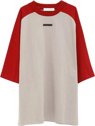 Fear of God T-shirt Baseball con maniche raglan - Grigio