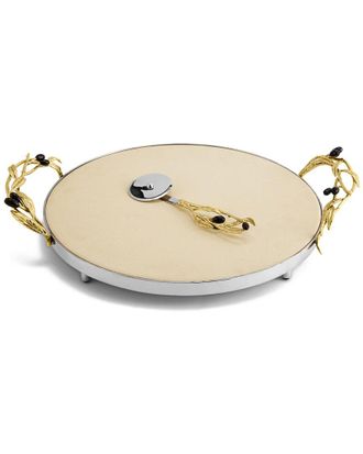 Michael Aram Olive Branch Pizza Stone