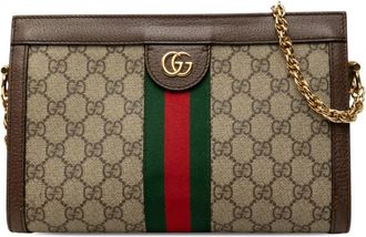 Gucci Pre-owned Gucci Small GG Supreme Web Ophidia Chain Crossbody Ladies BP41377UD3VFXWPU