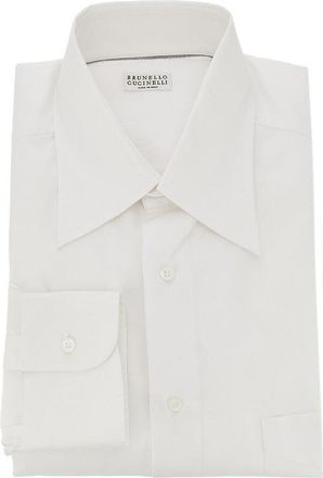 Brunello Cucinelli Twill shirt Man M