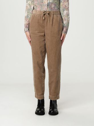 Sun 68 Pants SUN68 Woman color Beige