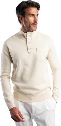 Blue industry trui Blue industry creme