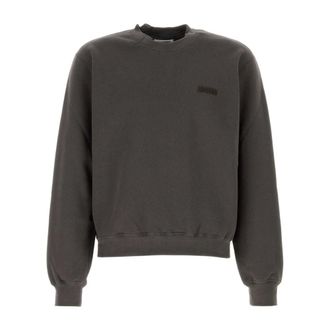 Magliano Logo-embroidered Sweatshirt - male - Magliano - Sweatshirts - Gray - XL - Sweatshirts & Hoodies