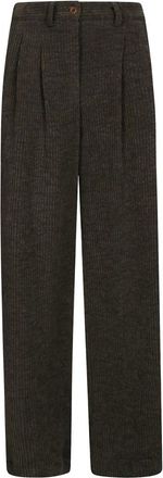 JEJIA Dames, Broeken, Bruin, Maat: 2XS