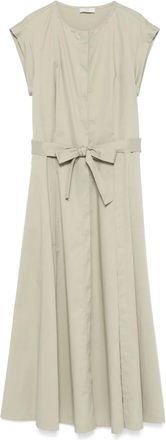 PESERICO Chemisier con cintura - Verde