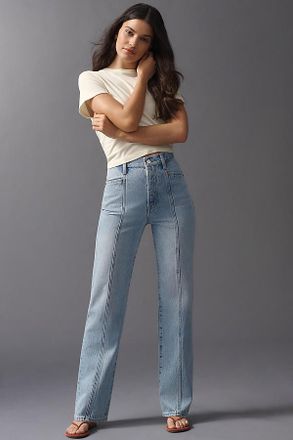 Pistola Denim Cassie High Rise Straight Leg Jeans