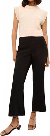 Marie Oliver Mia Crop Pants In Black