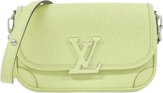 Louis Vuitton Pre-owned Vintage Schoudertas - Dames - Vintage Schoudertas - Groen - ONE Size - Leer - Vintage