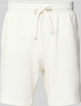 Only & Sons Loose Fit Sweatshorts aus Baumwoll-Mix Modell KIAN in Weiss, Gr&ouml;&szlig;e XXL